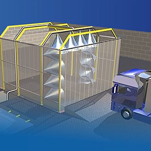 Cabine para Teste de Estanqueidade